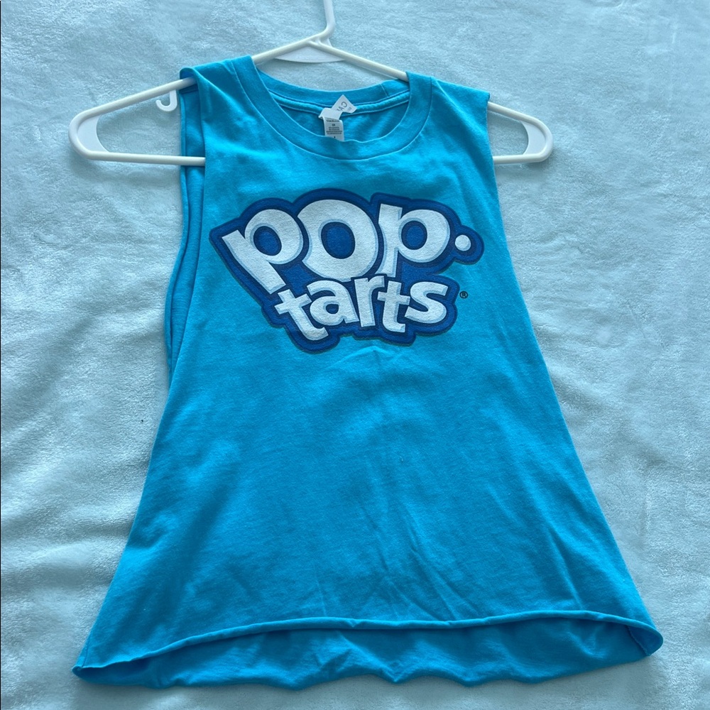 Pop tarts muscle tank (I cut) size small t shirt. Not kids, adult size S